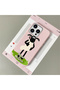 iPhone 16 Pro Max Compatible Pink Leather Textured Silicone Protects Camera Shock-Absorbing Case Cover - 2