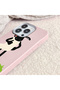 iPhone 16 Pro Compatible Pink Leather Textured Silicone Protects Camera Shock-Absorbing Case Cover - 5