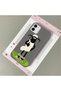 iPhone 12/12 Pro Compatible Gray Leather Textured Silicone Protects Camera Shock-Absorbing Case Cover - 2