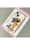 iPhone 13/14 Compatible White Leather Textured Silicone Protects Camera Shock-Absorbing Case Cartoon - 3