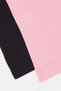 Senior Girls Pink And Black Vest (Pack of 2) - 3