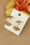 Xuping Vip Earrings - Xuping Chain Ring Model Xuping Nail Earrings Non-Tarnish Non-Fading 2cm - 6