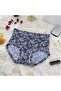 High-Waisted Floral Print Women's Panties – Soft Texture, Everyday Comfort