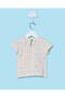 Infant Boys Cream Printed T-Shirt - 4