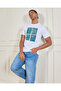 Men White Graphic Print T-Shirt - 5