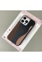 iPhone 16 Pro Max Compatible Black Leather Textured Silicone Protects Camera Shock Absorbing Case Butterfly - 2