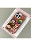 iPhone 15 Pro Compatible Brown Leather Texture Silicone Protects Camera Shock-Absorbing Case Cartoon - 3