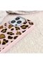iPhone 15 Compatible Gray Leather Textured Silicone Protects Camera Shock-Absorbing Case Leopard - 6