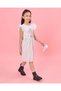 Girls Pink Printed Unicorn Dress - 2