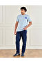 Men Blue Printed T-Shirt - 2