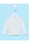Infant Boys White Printed Long Sleeve T-Shirt - 4