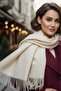 Women's Soft Textured Four Seasons Wearable Vegan Pashmina Shawl Scarf - 3