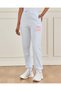 Senior Girls Blue Printed Track Pants