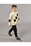 Boys Junior Black Track Pant With Cargo Pocket - 5