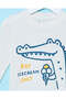 Infant Boys White Printed Long Sleeve T-Shirt - 2