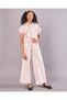 Senior Girls Pink Wide Leg Trousers - 2