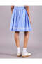 Senior Girls Blue Gathered Skirt - 3
