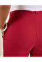 Women Red Plain Wide Leg Trouser - 4