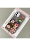 iPhone 11 Compatible Gray Leather Texture Silicone Protects Camera Shock-Absorbing Case Cartoon - 3