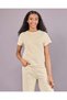 Senior Girls Yellow Tweed Top