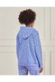Senior Girls Blue Printed Sweatshirt - 3