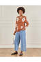 Senior Girls Brown Floral Print Pullover - 2