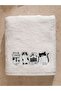 Embroidered Face Towel 50x80 cm - 6