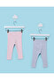 Infant Girls Pink And Grey Leggings Set (2 Pieces) - 4