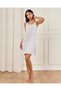 Women Assorted Ditsy Print Pointelle Chemise - 2