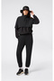 C-Tech Half Zip Top Black Women's Sweatshirt - 118050-Kk001 - 5
