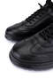 Men's Genuine Leather Black Casual Shoes - 3