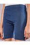 Senior Girls White And Navy Cycling Shorts (Pack of 2) - 6