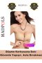 # Adhesive Bra Silicone Stitch-Free Plump Appearance Lifting Shaping / Sculpting Non-Slip Strapless Bra
