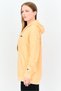 Women Sportswear Fit Long Sleeve Outdoor Hoodie, Peach - 2