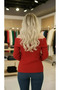 Madonna Collar Ribbed Knitwear Sweater - 6