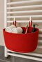 Decorative Hanging Bathroom Basket – 18×40×16 cm – Storage and Organizer Wicker Jute Basket Organizer Handcrafted