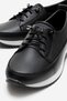 Women's Casual Shoes Black Skin White - 3