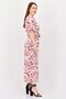 Women Floral Print Maxi Dress, Multicolor - 3