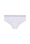 Women's Cotton Striped Elastic 2-Piece Hipster Panties - 2