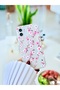 iPhone 12 and 12 Pro Compatible Matte Print Sakura Pink Non-Fingerprint Transparent Case - 3