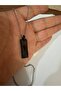Rectangular Plate Men's Necklace – Black Color - 4