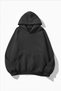 Unisex Soft Textured All Eyez Me Printed Design Oversized 3 Thread Hoodie Sweatshirt - 2