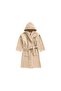 Kids Hooded Bathrobe | Monogrammed Letter 'A' | Soft Cotton Comfort