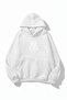 Unisex Soft Textured Hastala Vista Baby Printed Design Oversized 3 Thread Hoodie Sweatshirt
