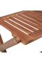Folding Outdoor Chairs 4 pcs Solid Acacia Wood - 6