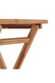 Folding Garden Table 60x60x75 cm Solid Teak Wood - 6