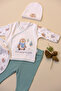 Happy Penguin Baby Boy Hospital Release 100% Cotton Newborn Set 0-3 Months - 5