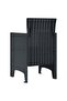 Garden Chair 4 pcs Anthracite 53 x 49 x 85 cm Polypropylene - 5