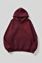 Unisex Soft Textured Damn. Printed Design Oversized 3 Thread Hoodie Sweatshirt