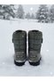 Waterproof Non-Slip Sole Fur Inside Long Boots Snow Boots for Boys and Girls - 4